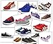 Juipniss 20 Pairs Flat Colored Shoelaces for Sneakers Skate Shoes Boots and Sport Shoes (40'' Colored)