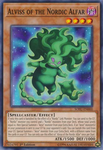 Yu-Gi-Oh! - Alviss The Nordic Alfar - SOFU-EN000 - Common - 1st Edition - Soul Fusion