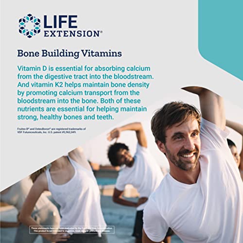Life Extension Bone Restore with Vitamin K2 For Bone Health