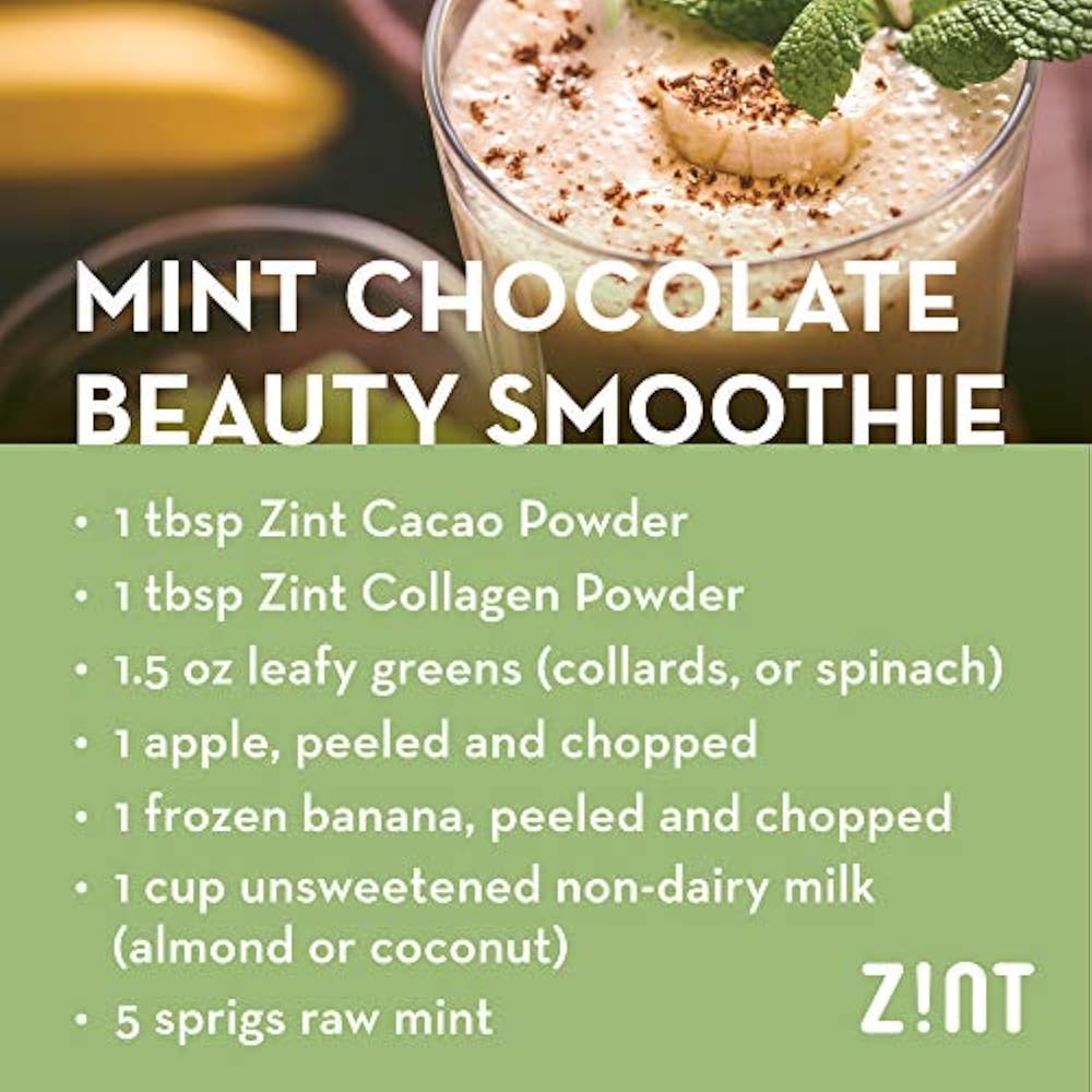 Organic Cacao Chocolate Drink Mixes Powder (16 Oz) Raw NonAlkalized