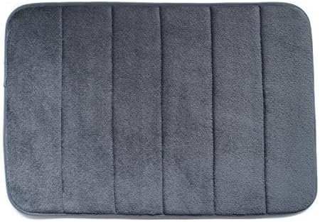 Pingzi Luxurious 17-Inch by 24-Inch Memory Foam Bath Rug Mat