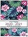 Event Planning 2020 - 2021 Monthly Planner: Pink Flower Bouquet Book, 8.5
