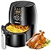 SimpleTaste Air Fryer for Delicious, Low Calories Food, Rapid Air Circulation Technology, 8 Smart Preset Programs Cooks Food Fast and Evenly, Digital Screen, 1500 Watt, 3.2QT