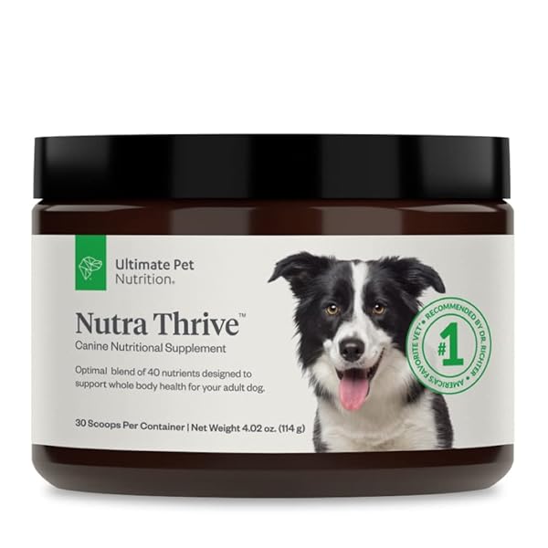 ULTIMATE PET NUTRITION NUTRA THRIVE CANINE, 40-IN-1 NUTRITIONAL...