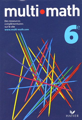 Mathématiques, 6e