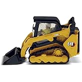Diecast Masters 1:50 Scale Caterpillar 259D3 Compact Track Loader with Attachment Accessories | High Line Series Cat Trucks &amp; Construction Equipment Model 85677
