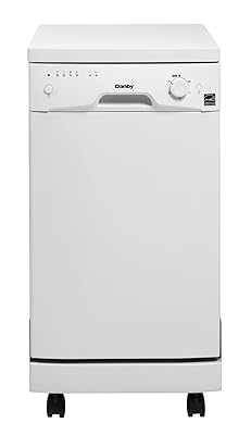 Danby DDW1801MWP Portable Dishwasher for Compact Home Use
