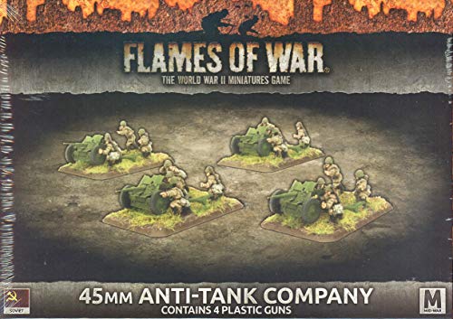 Flames of War: Mid War: Soviet Union: 45mm Anti-Tank Company (SBX47)