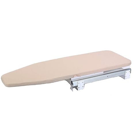 Tcatec Rotatable Ironing Board Cabinet Built In Iron Board Wooden
