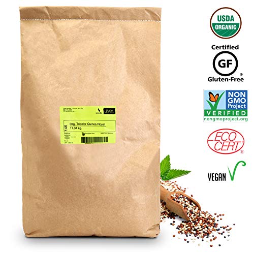 GoGo Quinoa Grains Tricolor Organic, 25 lbs - Thumbnail 7