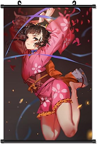 Wall Scroll Poster Fabric Printing For Anime Koutetsujou no Kabaneri Ayame S