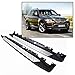 One Pair of Running Boards | Foot Side Steps for BMW 2007-2013 X5 (E70) – OE Style + Aircraft Grade Aluminum (Aluminum Polished Silver)