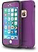 CellEver iPhone 6 / 6s Case Waterproof Shockproof IP68 Certified SandProof Snowproof Full Body Protective Cover Fits Apple iPhone 6 and iPhone 6s (4.7") - Purple