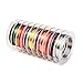 Outus 10 Pieces 0.3 mm Bare Copper Wire Jewelry Beading Wire, Mixed Colors