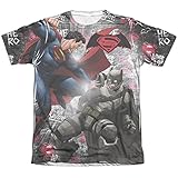 Batman vs. Superman- Showdown (Front/Back) T-Shirt Size XXL
