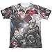 Batman vs. Superman- Showdown (Front/Back) T-Shirt Size XXL