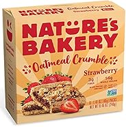 Nature's Bakery Oatmeal Crumble Strawberry Bars, 1.41 Oz, 