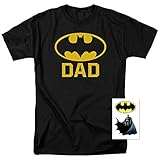 Popfunk Batman Batdad Bat Dad Classic Logo for Father's Day T Shirt & Stickers