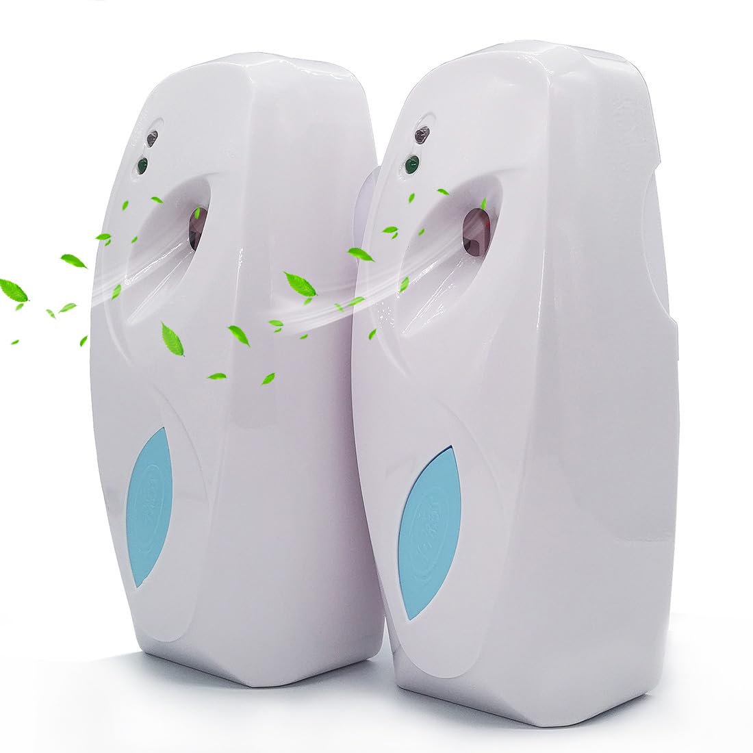 Automatic Air Freshener Spray Dispenser (2-Pack),Wall Mounted/Free Standing Automatic Air Fresheners for Home and Commercial Use, Multiple Time Scent Release Setting for Room/Restroom Sprayer (White)