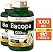 Bacopa Monnieri Capsules | 1000 mg | 180 Capsules | Non-GMO & Gluten Free | by Carlyle primary