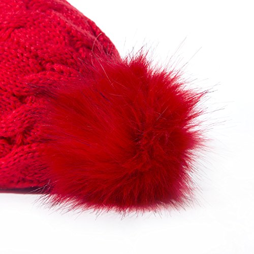 image for REDESS Kids Winter Warm Fleece Lined Hat, Baby Toddler Children's Bean