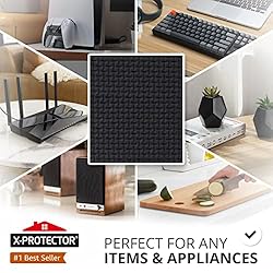 X-Protector Rubber Roll 40 x 4 inches - Black Non