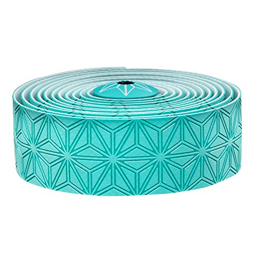 Supacaz Super Sticky Kush Single Color Handlebar Tape, Celeste