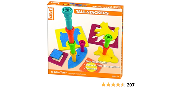 Amazon Com Lauri Toddler Tote Toys Games