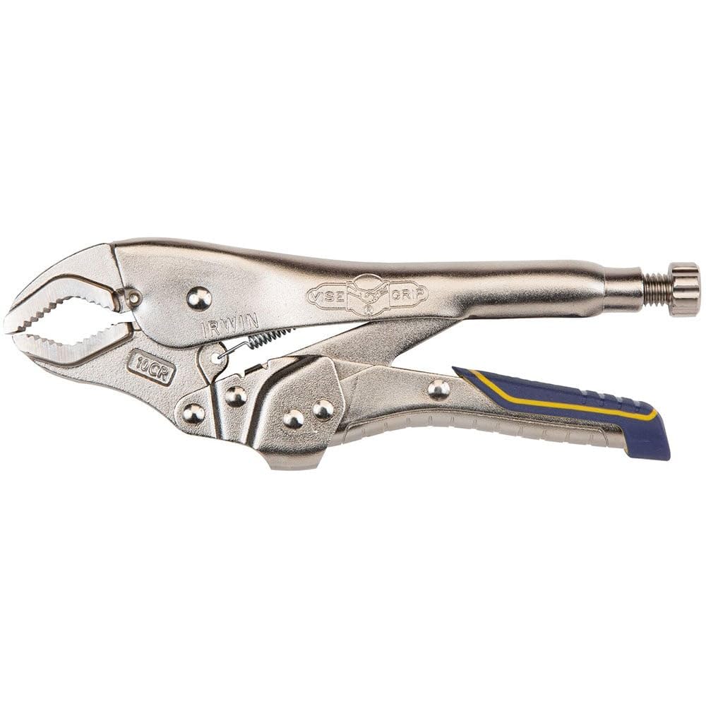 IRWIN Vise-Grip Locking Pliers, 10-Inch Fast Release Curved Jaw (IRHT82573)