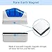DaToo Aquarium Cleaner Fish Tank Glass Cleaner Algae Scraper Magnetic Scrubber Algae Clean Brush, 2 Pcs, 1 Yr Warranty