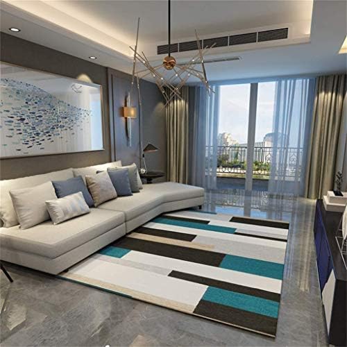 WGFGG Rectangle Modern Simplicity Geometric Carpet Living Room Bedroom Study Large Area Rug No Mites Non-Slip Kids Crawl Mat Machine Washable, Customizable (Size : 200x300cm(79x118inch))