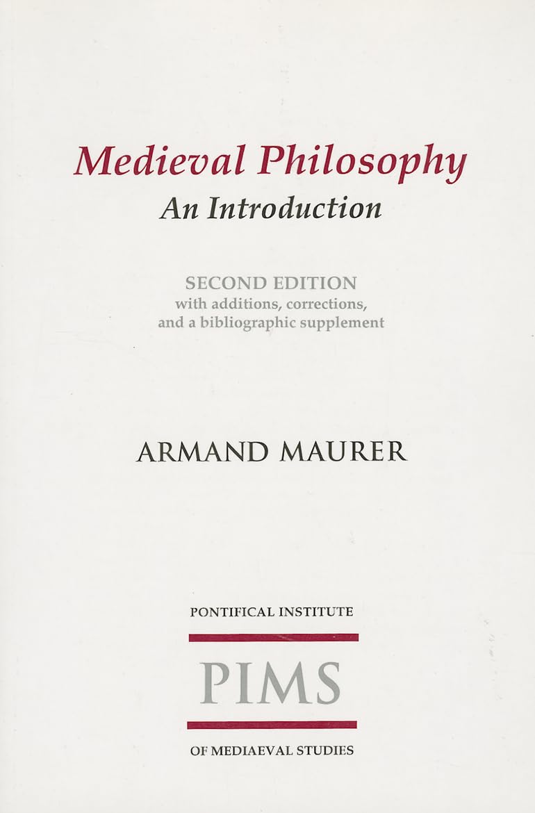 Medieval Philosophy >Canadian<