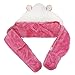 Kids Toddler Cartoon Fleece Hat Gloves Scarf 3 in 1 Set Girls Boys Winter Cute Warm Long Hoodie Earflap Hat Rose