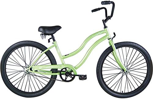 Micargi Touch 26" Women's Beach Cruiser Bike Pearl Green