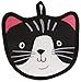 Kay Dee 4 Piece Kitchen Set - 2 Terry Towels, Oven Mitt, Potholder (Crazy Cat)