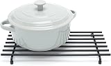 simplywire Trivet Heat Resistant Kitchen Worktop Protector Large Black view 1