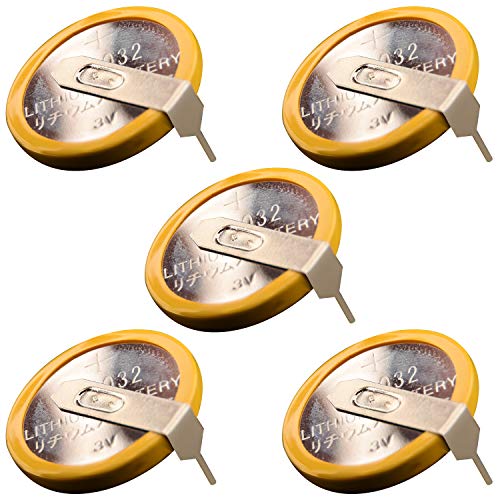 Triwing Screwdriver Set, Taessv 5 Pack CR2032 Batteries with Tabs Bundled with 3.8 mm & 4.5 mm Security Screwdriver Game Bit Tool Set for NES, SNES, and N64 Games