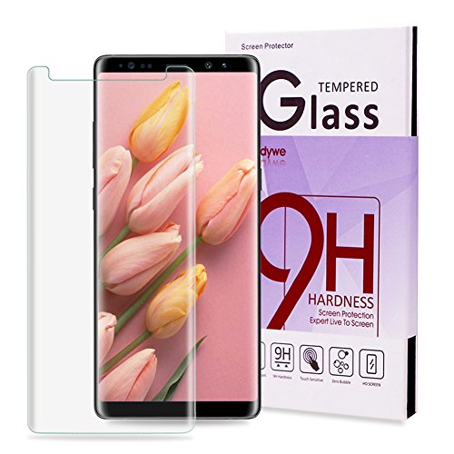 Samsung Note 8 Screen Protector,Galaxy Samsung Note 8 Tempered Glass,Candywe HD Clear Anti Bubble Glass Screen Protector for Galaxy Note 8[Case Friendly]