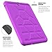 Galaxy Tab A 8.0 (2015) Case - Poetic TurtleSkin Series[Corner Protection][Tactile side Grip][Sound-Amplification][Bottom Air Vents] Protective Silicone Case for Samsung Galaxy Tab A 8.0 (2015) Purple
