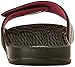 adidas Women's Adissage 2.0 Slides Sandal, Black/Metallic Silver/Shock Pink Silver, 9
