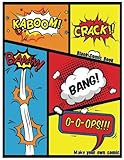 Blank Comic Book : Make Your Own Comic: Comics journal : Create your own comic, The comics journal 1 by 
