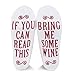 Wine Socks with Funny Words If You Can Read This, Valentine's Day, Christmas, Birthday, Stocking Stuffers for Women,Gifts for Mom Her Wine Lover Wife Friends
