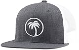 Trucker Hat - Flat Bill - Palm Logo Collection - by Lindo