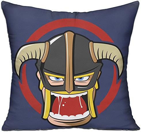 Satain Clash MMO Strategy Video Game Barbarian 100% Cotton Cool Decorative Throw Pillow Covers Case 1818 Inches
