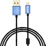 Ortz 10-Feet PS4 Charging Cable [RAPID CHARGE] for Controller - 3M Micro USB [Extra Strong] - Premium Quality - Lead for PlayStation & Android Phones - Best Micro USB Data Charger Cable [Gold Plated]