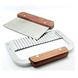 DD-life Pack of 2 Stainless Steel Wavy & Straight
