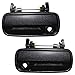 AutoandArt Brock Replacement Pair Set Front Outside Outer Textured Door Handles compatible with Pickup Truck 4Runner 6922089110 6921089110