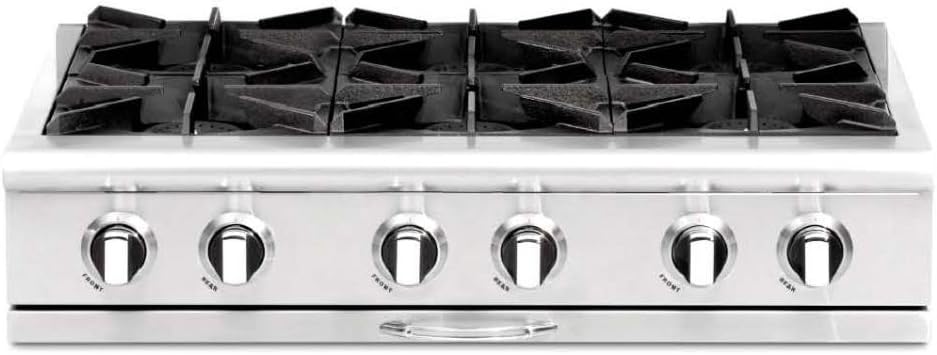 Capital CGRT366N Capital 36 Gas Range Top 6 Burners
