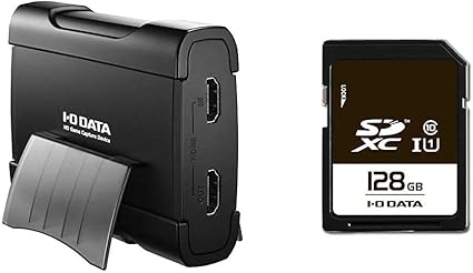 Amazon セット買い Amazon Co Jp限定 I O Data Hdmi ゲームキャプチャー Usb3 0 ゲーム実況 録画 編集ソフト付 Xsplitライセンス 2ヶ月分 Gv Usb3hd E I O Data Sdxcカード 128gb Uhs I スピードクラス1 Class10対応 耐x線 Ex Sdu1 128g アイ オー データ