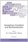Amorphous Insulators and Semiconductors, , 9048147913